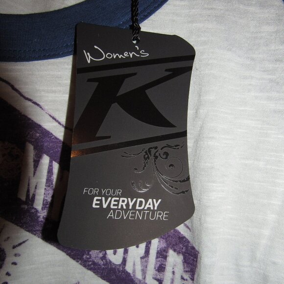 Women's Klim Size L Siren T Shirt Exploring My World Technical Riding Gear - Picture 3 of 5